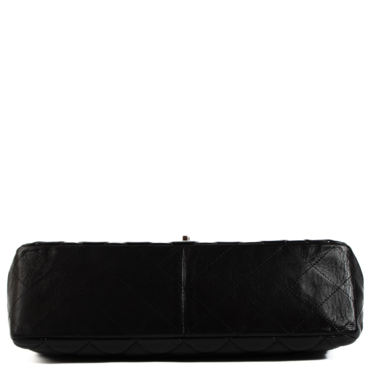 shop 100% authentic second hand Chanel Black Lambskin PHW Large Classic Single Flap Bag on Labellov.com