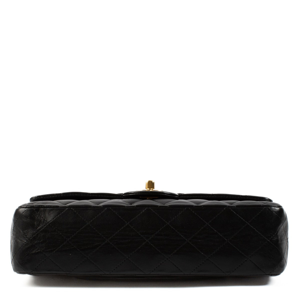 Chanel Black Lambskin Medium Classic 11.12 Bag