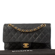 shop 100% authentic second hand Chanel Black Medium Classic Flap Bag on Labellov.com