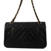 shop 100% authentic second hand Chanel Black Medium Classic Flap Bag on Labellov.com