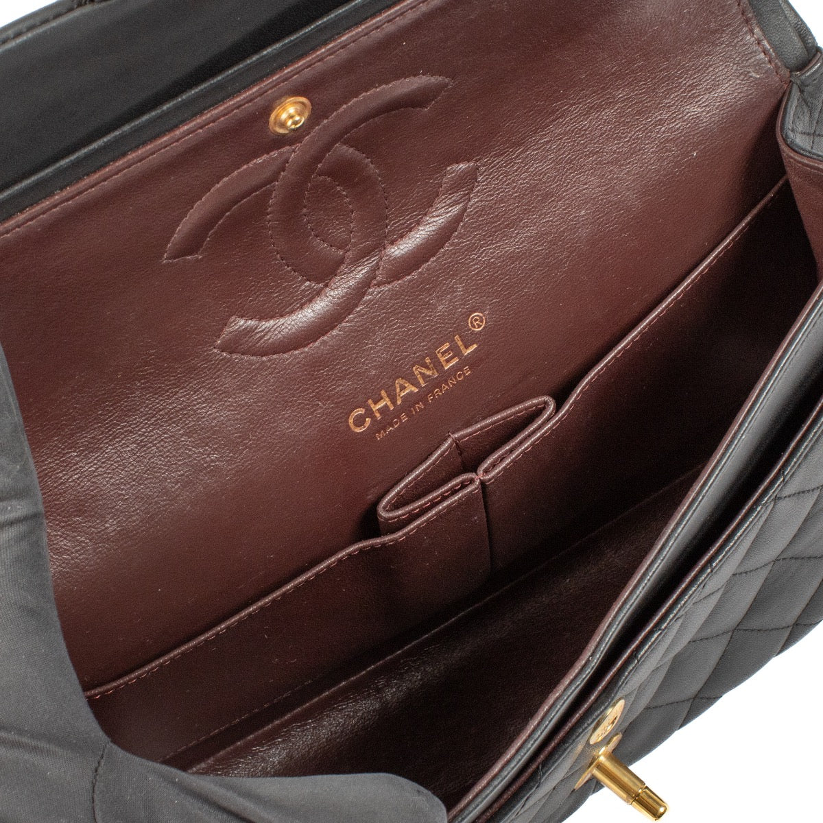 shop 100% authentic second hand Chanel Black Medium Classic Flap Bag on Labellov.com