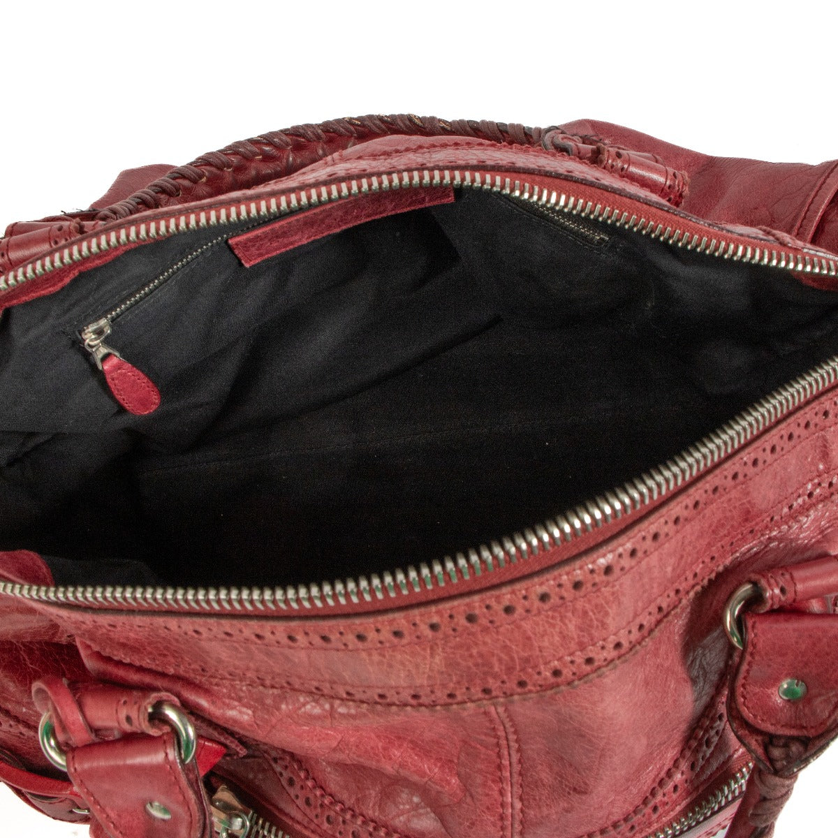 Shop 100% Balenciaga Rubisse Brogue Work Bag at Labellov.com.