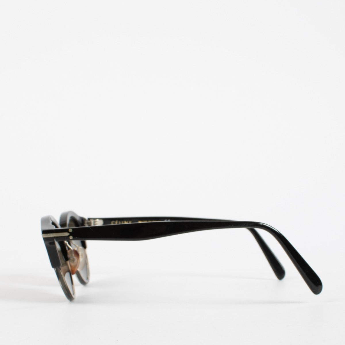 Celine Zwarte Havana CL41395 Julia Zonnebril