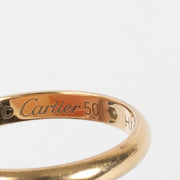 Authentic second-hand Cartier Gold Wedding Ring-Size 50 on labellov.com