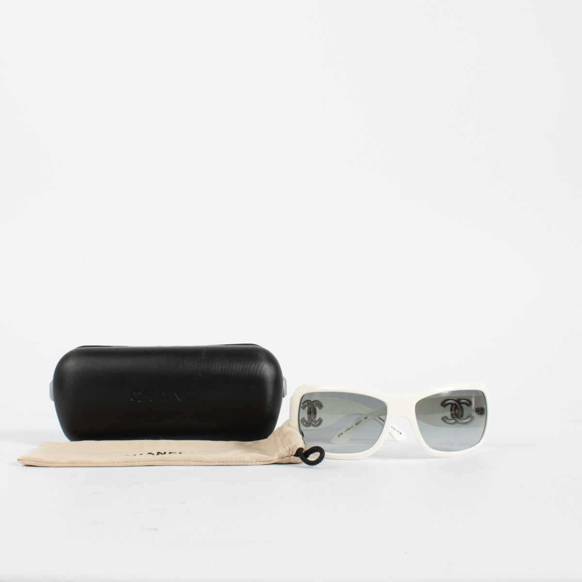 Chanel White Sunglasses