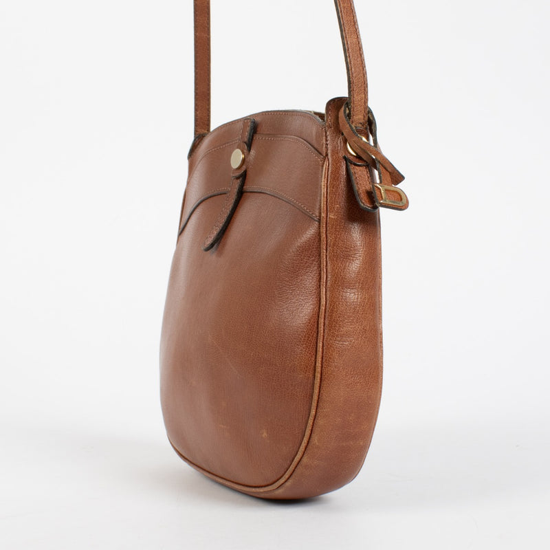 Delvaux Brown Vintage Crossbody Bag