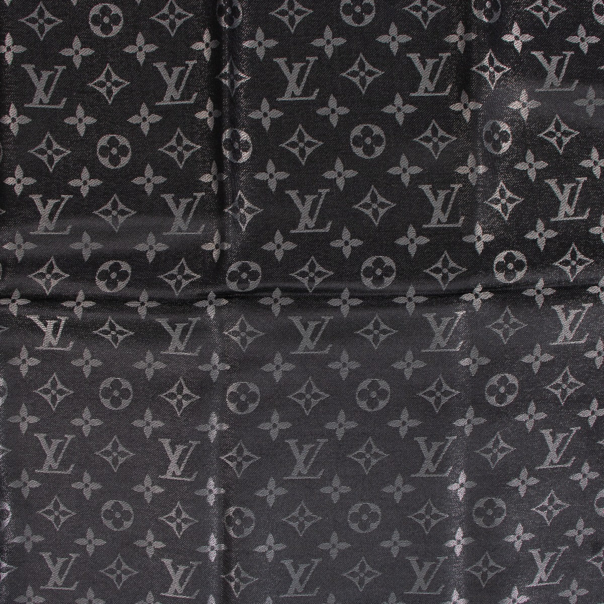 Shop 100% authentic Louis Vuitton Black Monogram Shine Shawl at Labellov.com.