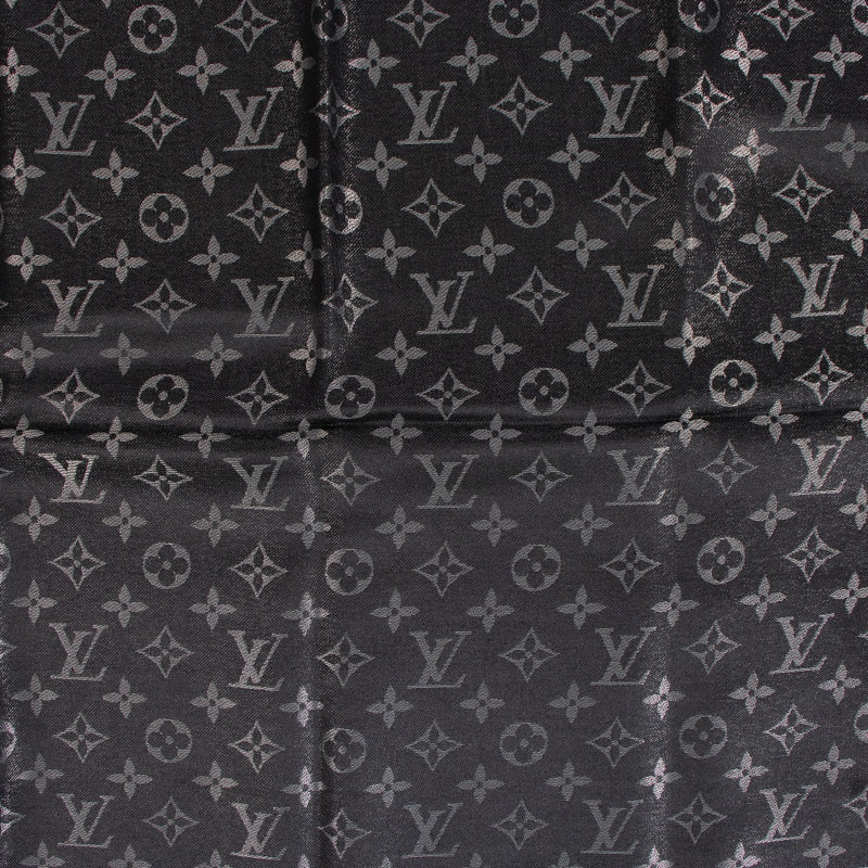 Shop 100% authentic Louis Vuitton Black Monogram Shine Shawl at Labellov.com.