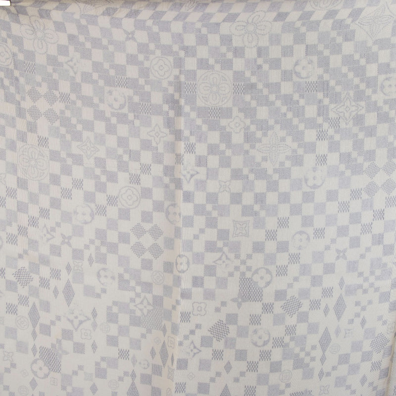 Shop 100% authentic Louis Vuitton Damier Azur Cashmere/Silk Shawl at Labellov.com.