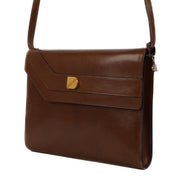 Delvaux Brown Leather Vintage D Shoulder Bag for the best price at Labellov secondhand luxury in Antwerp. Buy, sell and love your bags bought at Labellov. Worldwide shipping.