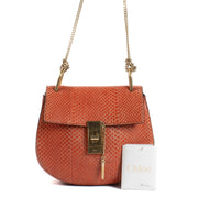 shop 100% authentic second hand Chloé Drew Coral Crossbody Bag on Labellov.com