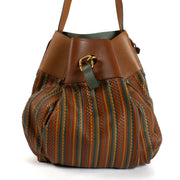 shop 100% authentic second hand Delvaux Multicolor Toile De Cuir Faust Bag on Labellov.com