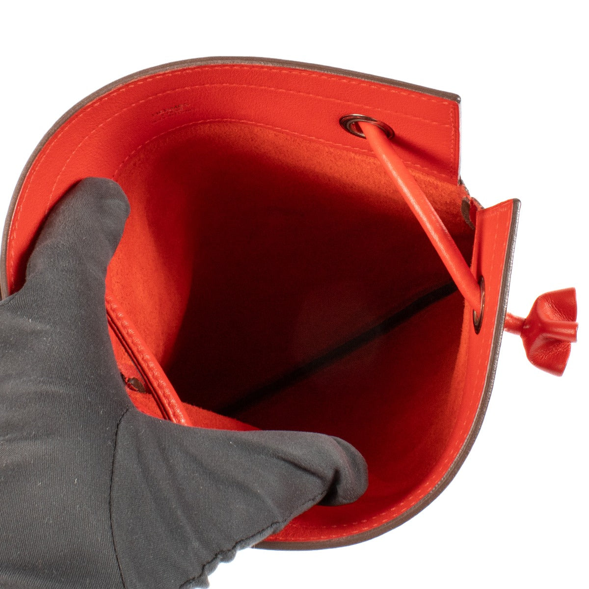 Sac Hermès Mini Aline Rouge de Coeur Veau Cheri