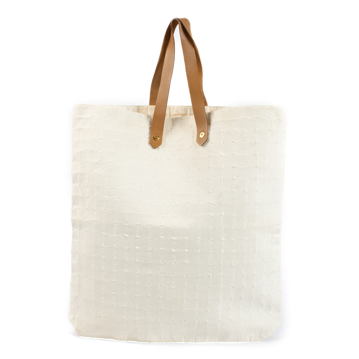 Hermès Ahmedabad GM Witte Katoenen Tote Bag