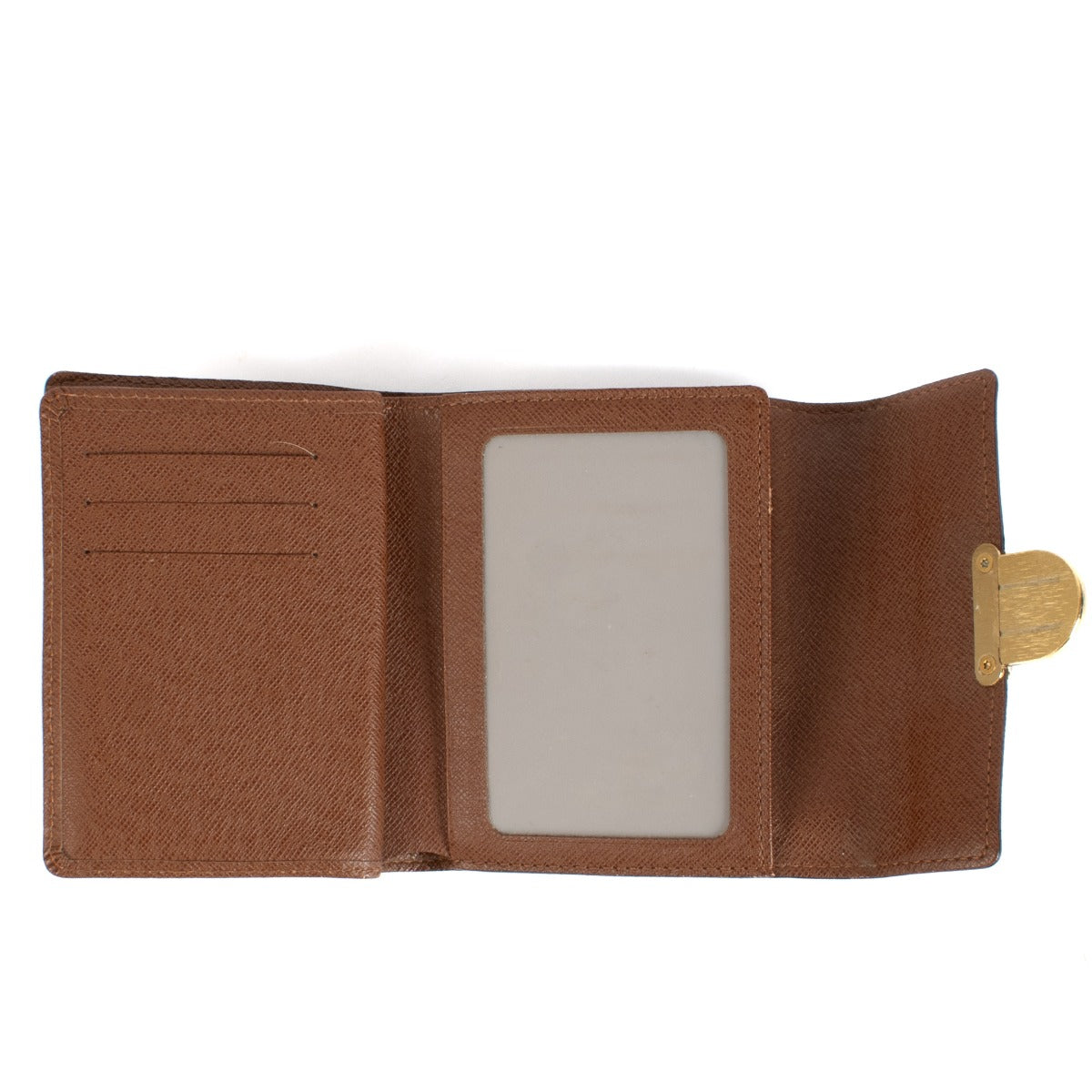 Shop safe online at Labellov in Antwerp, Brussels and Knokke this 100% authentic second hand Louis Vuitton Monogram Koala Compact Wallet