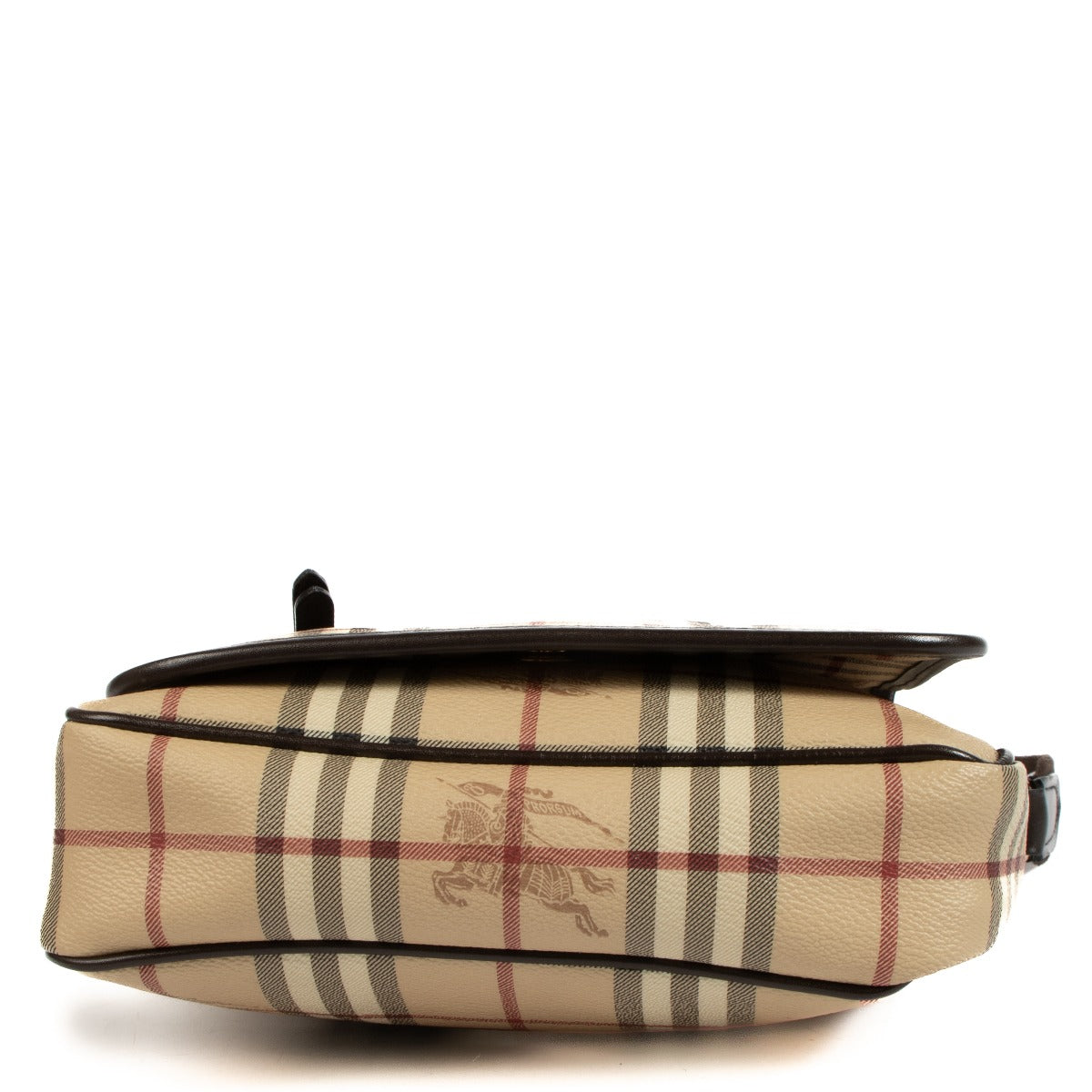 Burberry Haymarket Check Messenger Bag van gecoat canvas Wardour