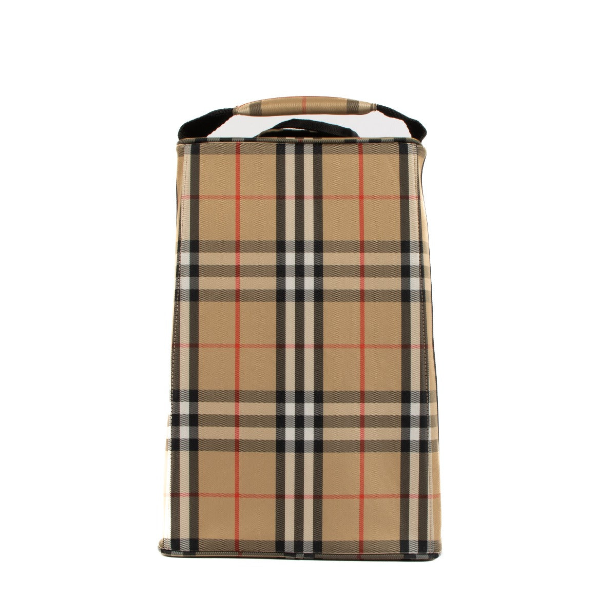 Burburry Golf Beige Vintage Check Nylon Toilettas
