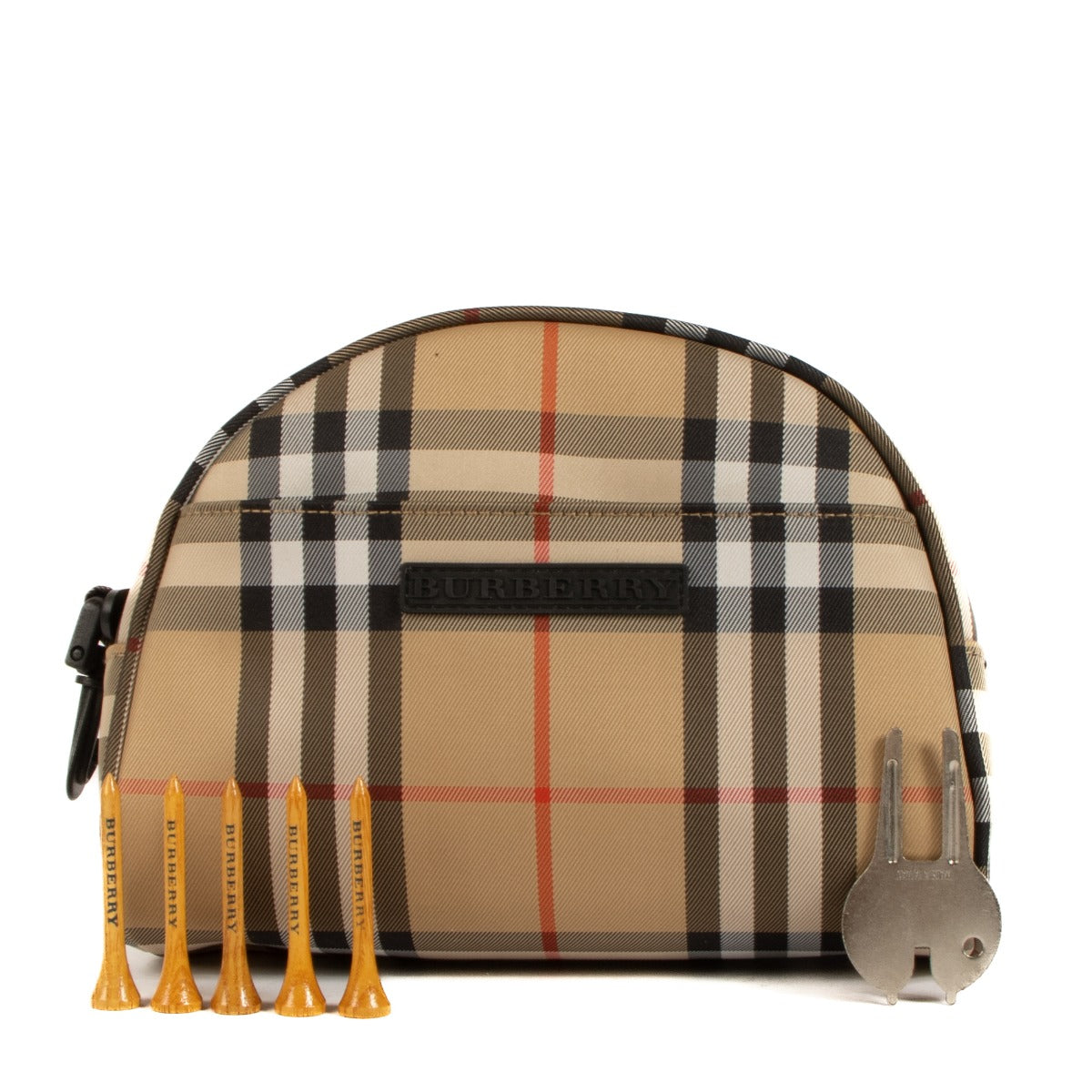 Burberry Vintage Check Nylon Golf Pouch