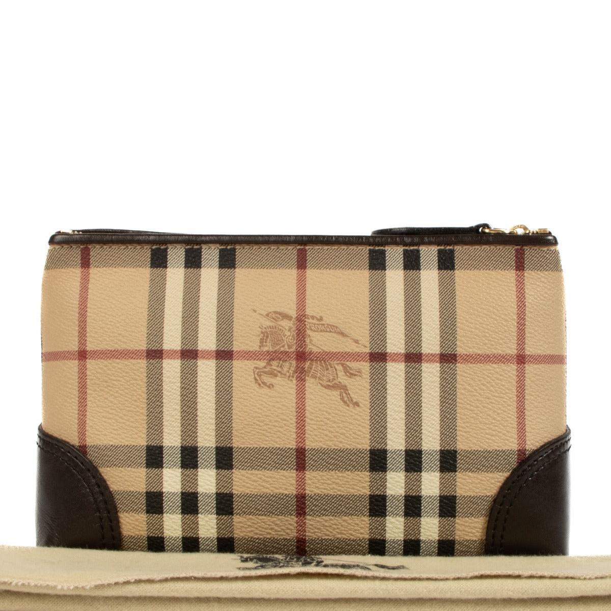 Shop 100% authentic Burberry Monogram Make-up pouch at Labellov.com.
