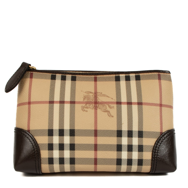 Shop 100% authentic Burberry Monogram Make-up pouch at Labellov.com.