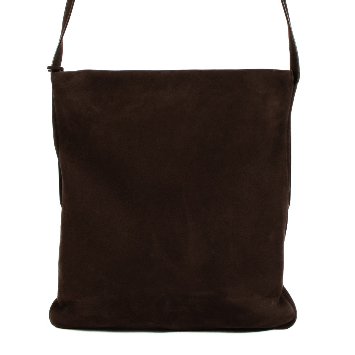 Shop safe online at Labellov in Antwerp, Brussels and Knokke this 100% authentic second hand Delvaux Dark Brown Santiag Kot Kot Messenger Crossbody