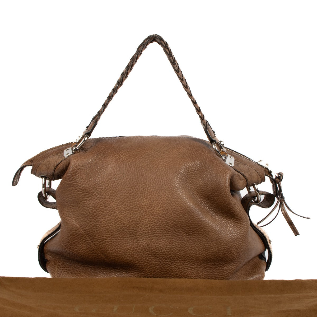 Shop 100% authentic Gucci brown Large Shopper at Labellov.com.