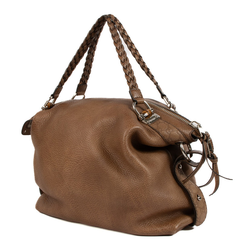 Shop 100% authentic Gucci brown Large Shopper at Labellov.com.