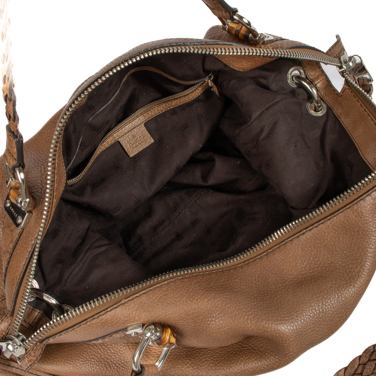 Shop 100% authentic Gucci brown Large Shopper at Labellov.com.