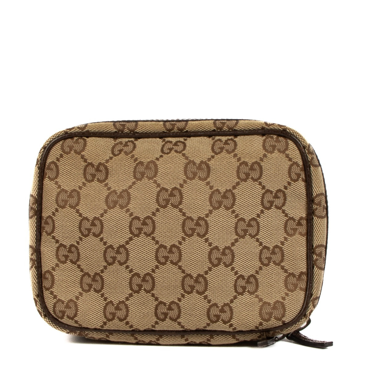 Shop 100% authentic Gucci Monogram Make-up pouch at Labellov.com.