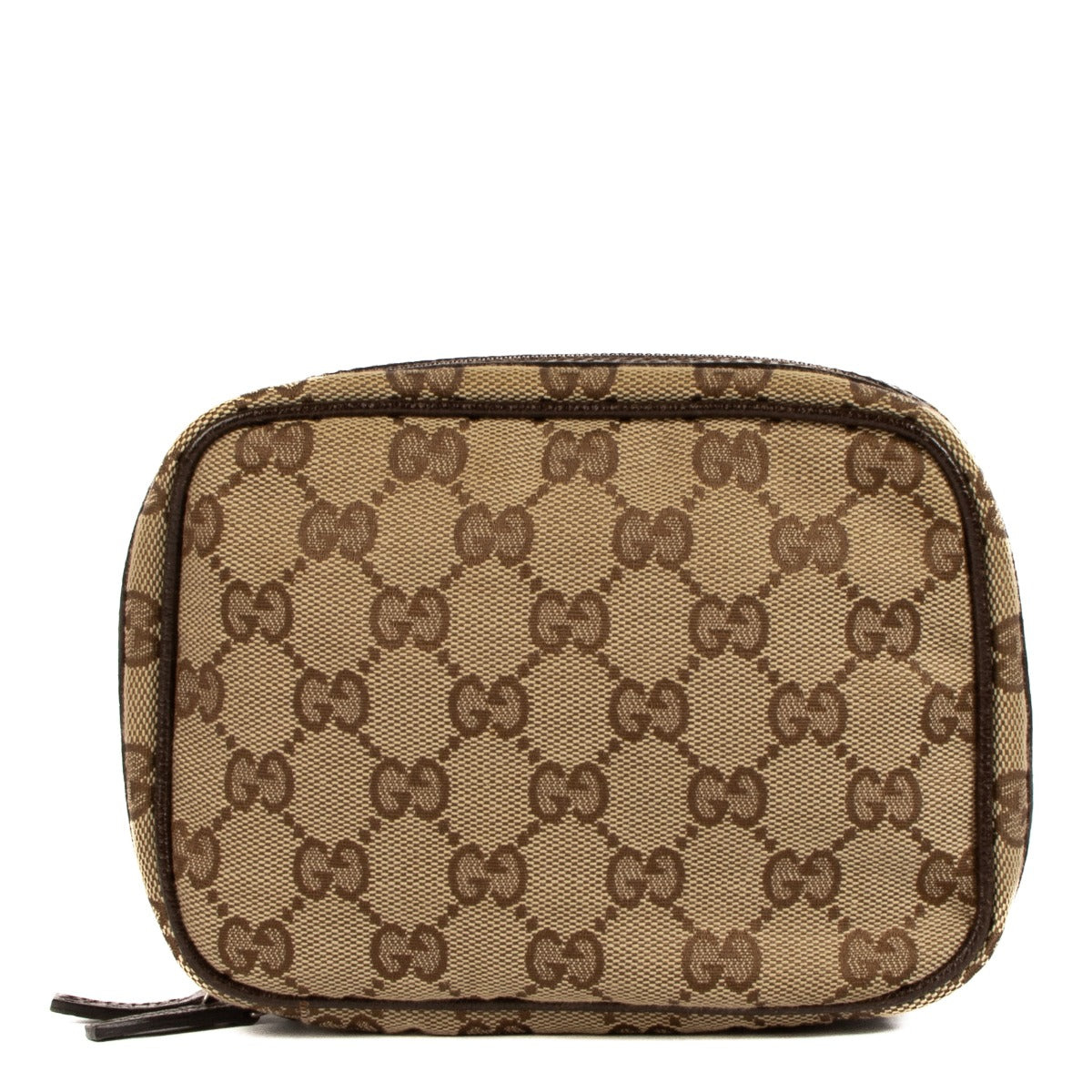 Shop 100% authentic Gucci Monogram Make-up pouch at Labellov.com.