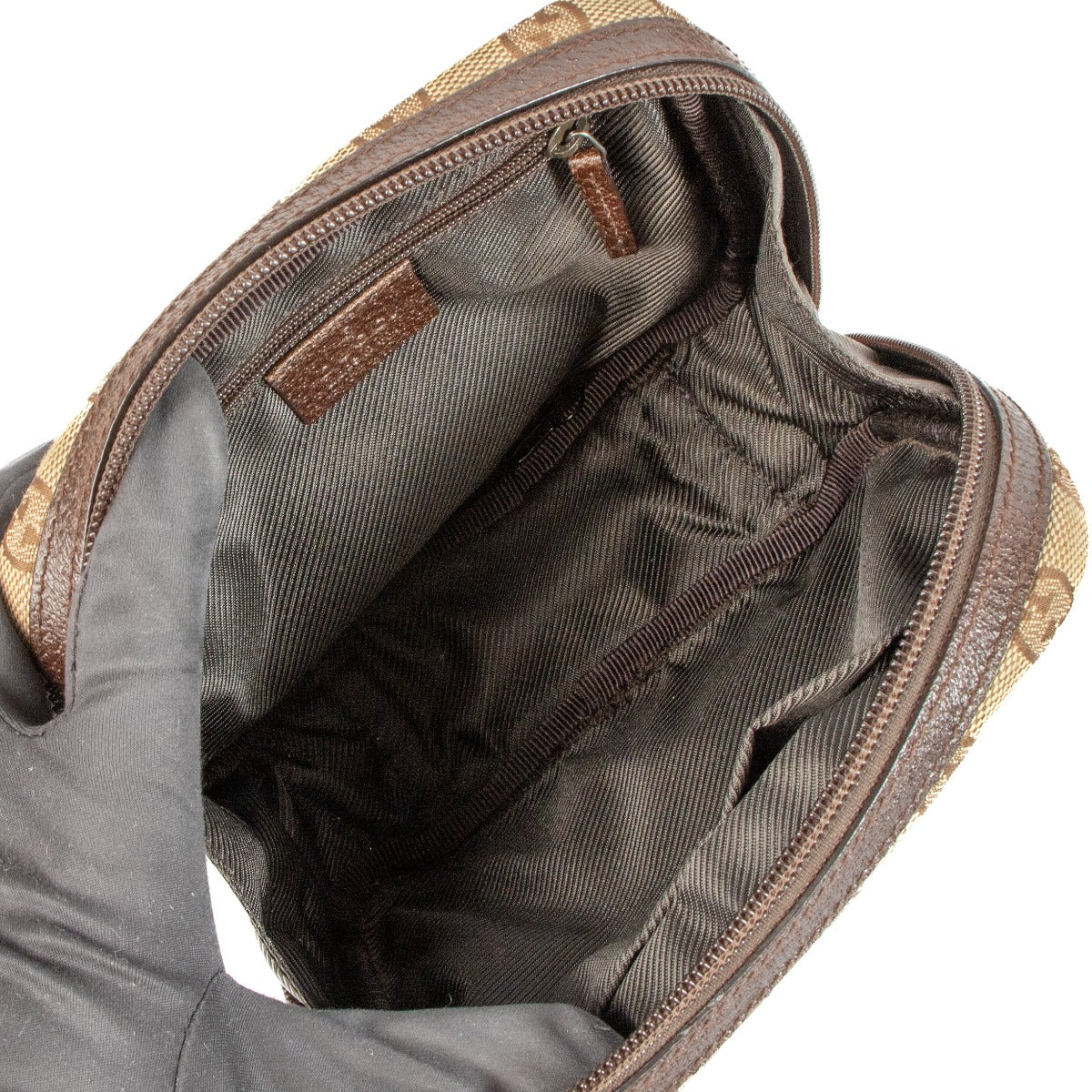 Shop 100% authentic Gucci Monogram Make-up pouch at Labellov.com.