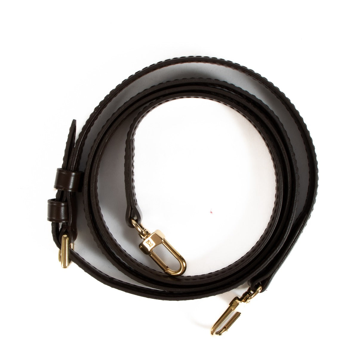 Shop 100% authentic Louis Vuitton Brown Leather Shoulder Strap at Labellov.com.