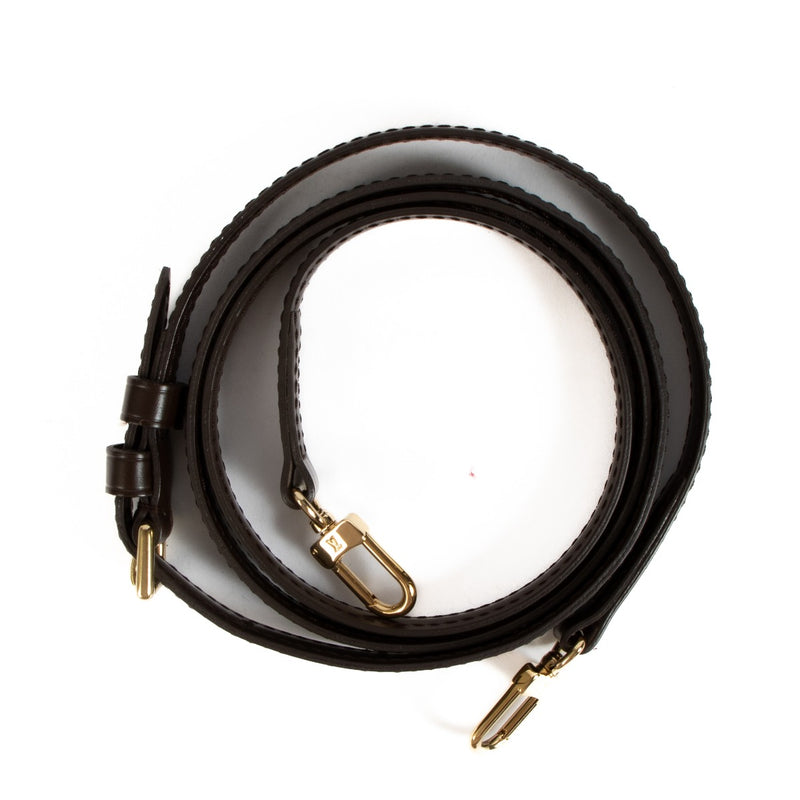 Shop 100% authentic Louis Vuitton Brown Leather Shoulder Strap at Labellov.com.