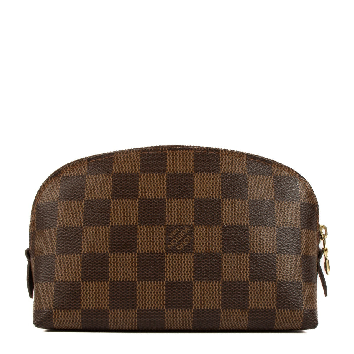 Shop safe online at Labellov in Antwerp, Brussels and Knokke this 100% authentic second hand Louis Vuitton Damier Ebene Cosmetic Pouch Bag