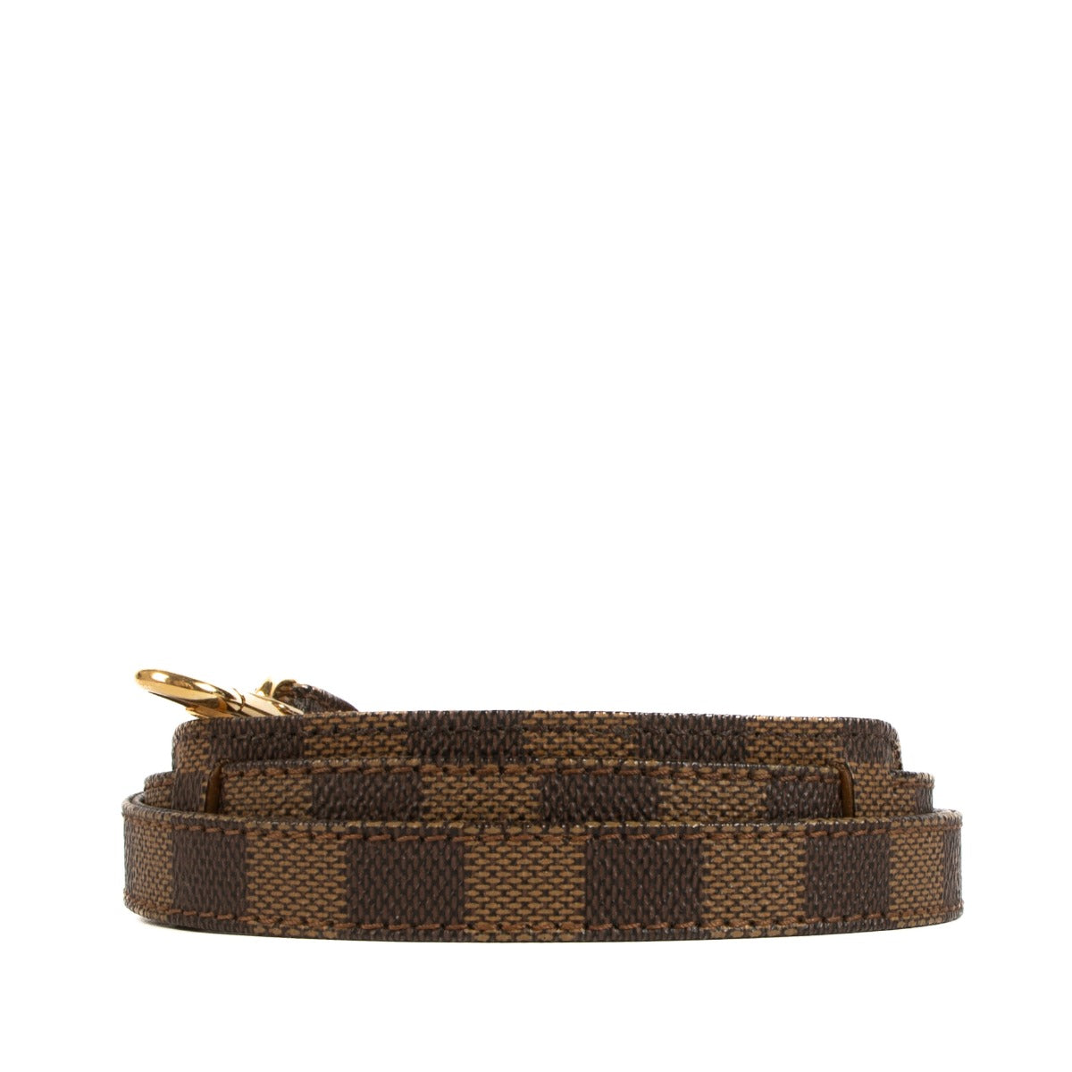Shop safe online at Labellov in Antwerp, Brussels and Knokke this 100% authentic second hand Louis Vuitton Damier Ebene Canvas Shoulder Strap