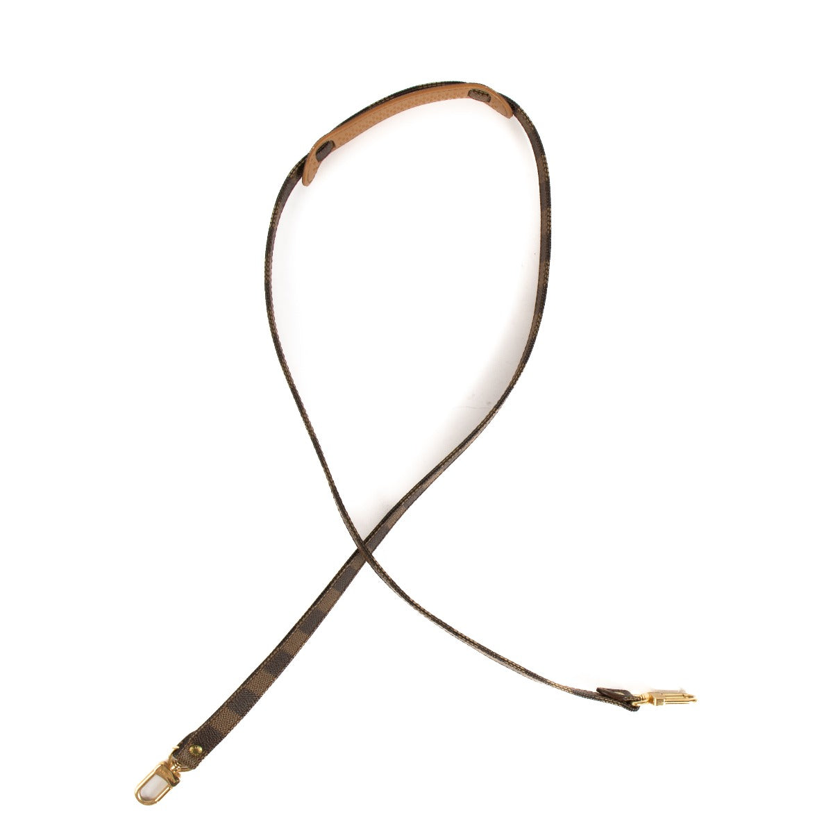 Shop safe online at Labellov in Antwerp, Brussels and Knokke this 100% authentic second hand Louis Vuitton Damier Ebene Canvas Shoulder Strap