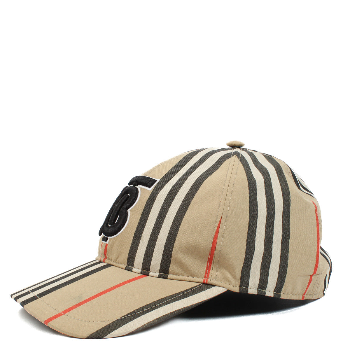 Burberry Check Cotton Baseball Cap