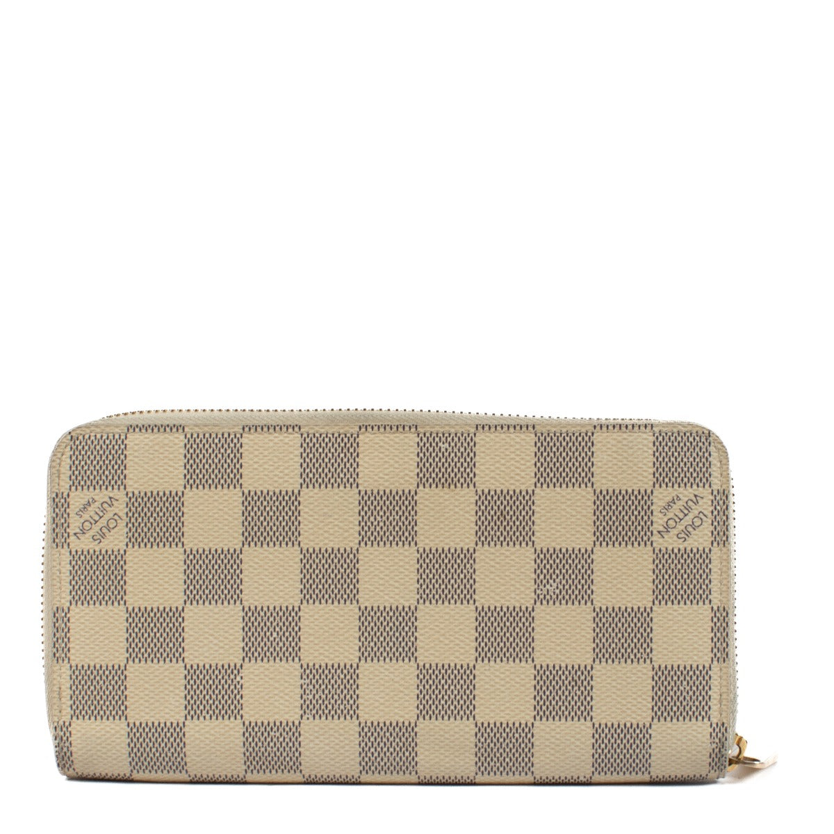 Shop 100% authentic Louis Vuitton Zippy Damier Azur Canvas Wallet at Labellov.com.