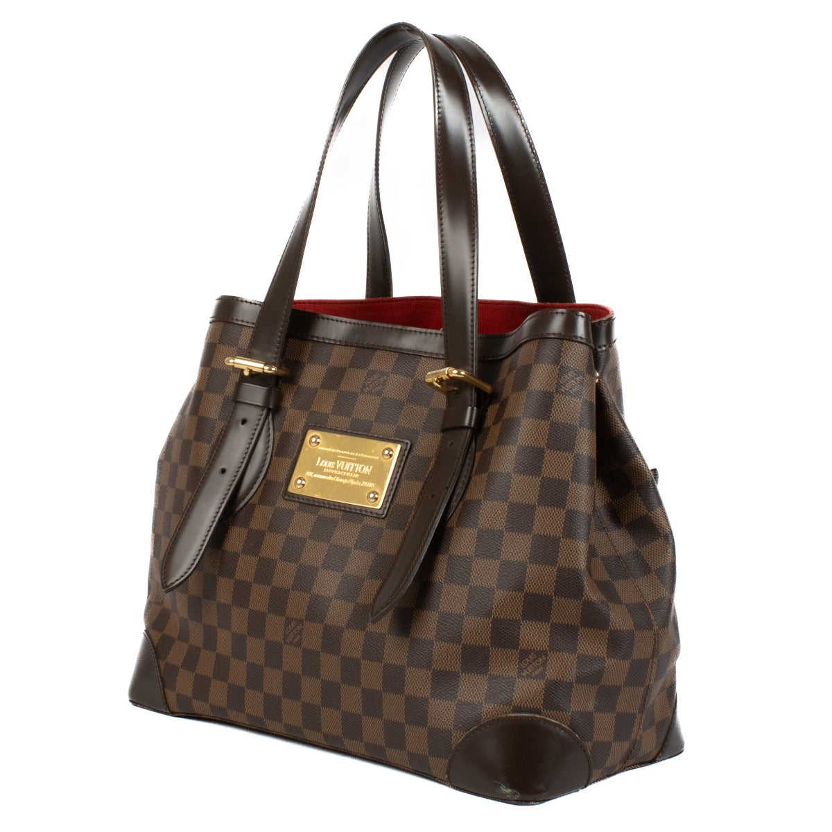 Shop 100% authentic Louis Vuitton Damier Ebene Hampstead MM Bag at Labellov.com.