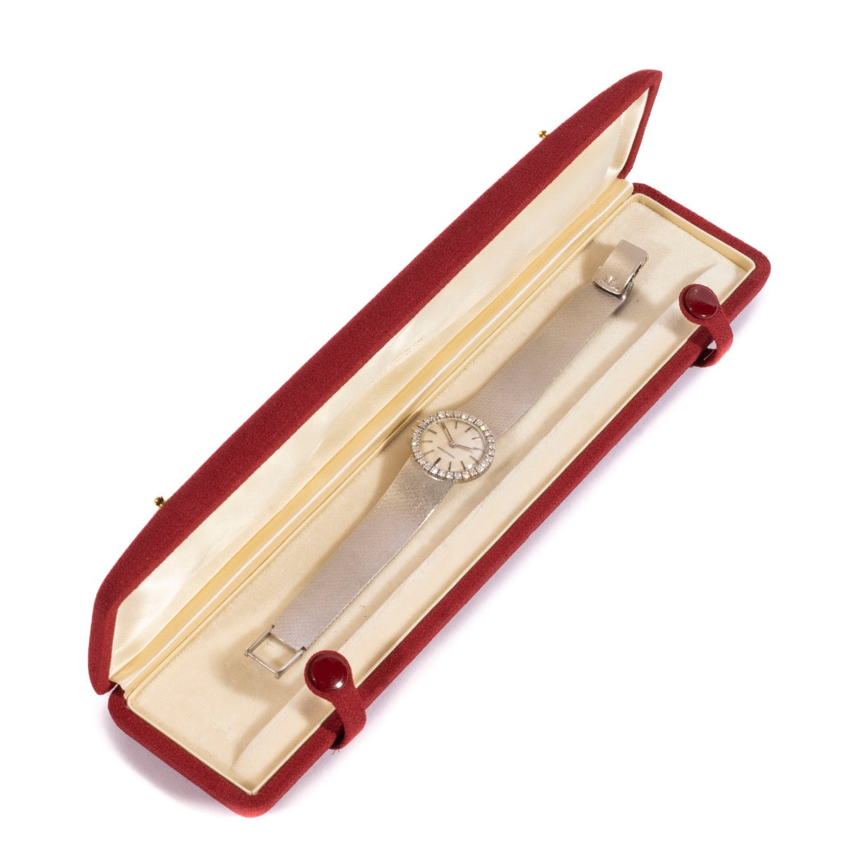 shop 100% authentic second hand Jaeger-Lecoutre 18K White Gold Lady Vintage Smoking Watch on Labellov.com