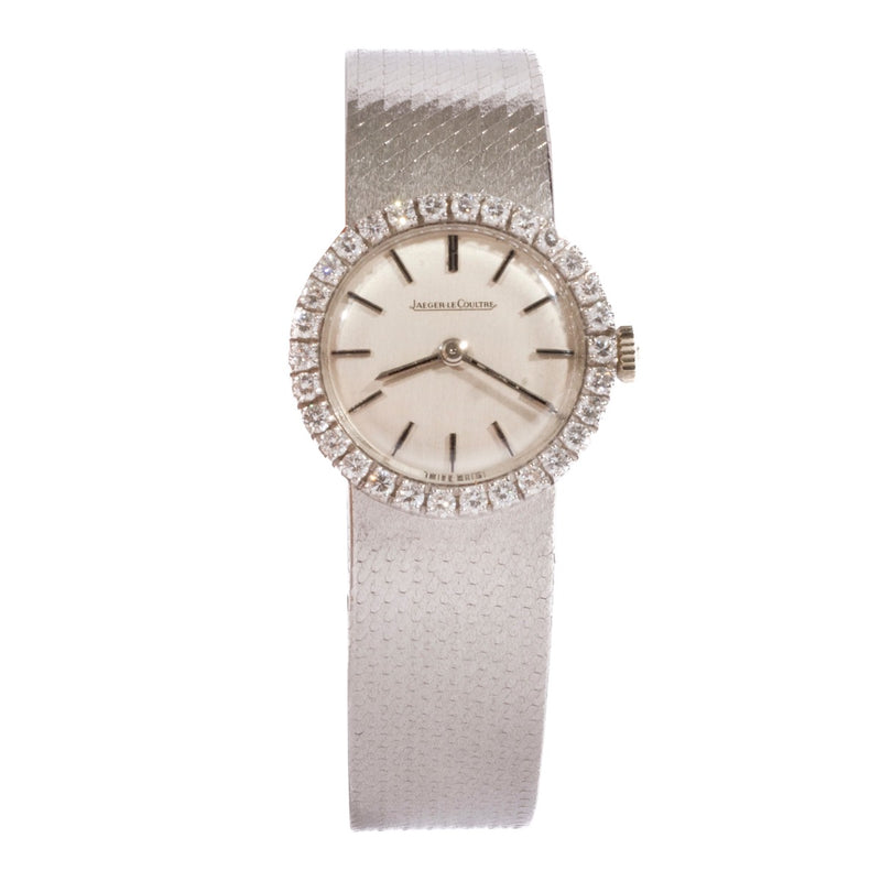 shop 100% authentic second hand Jaeger-Lecoutre 18K White Gold Lady Vintage Smoking Watch on Labellov.com