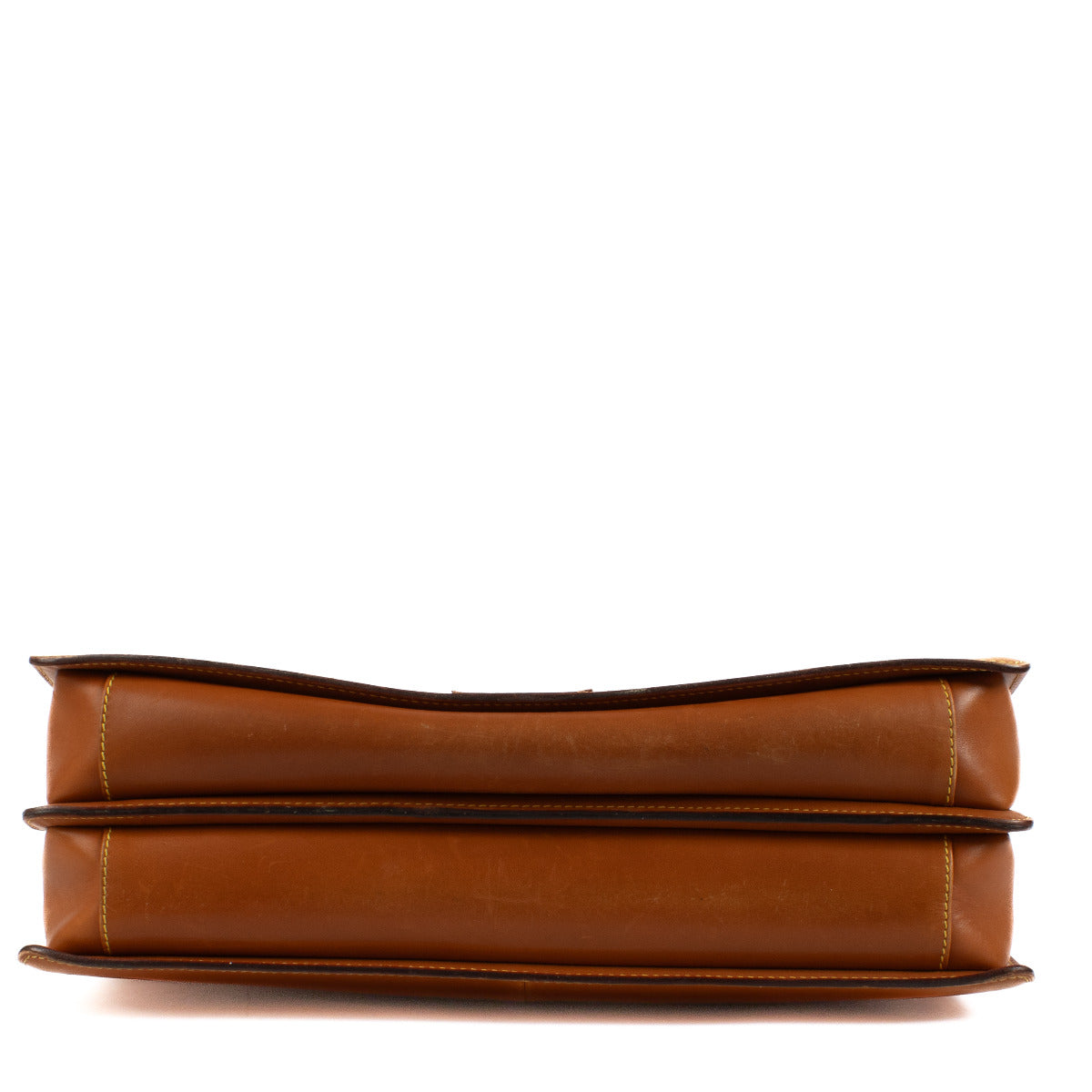 Porte-documents Louis Vuitton Atacama GM en cuir couleur camel