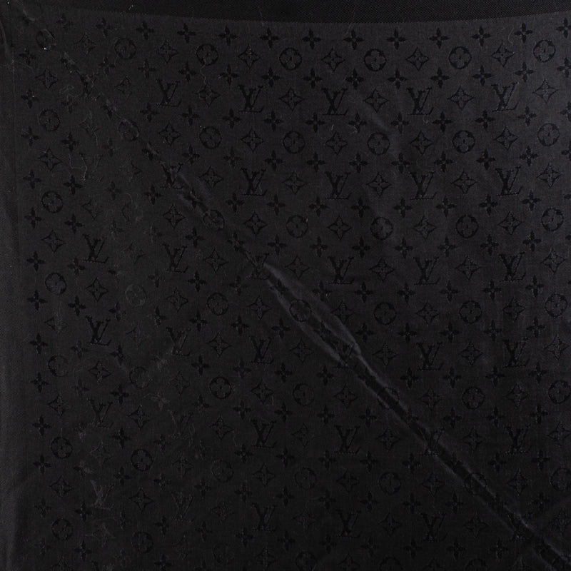 shop 100% authentic second hand Louis Vuitton Black Monogram Scarf on Labellov.com