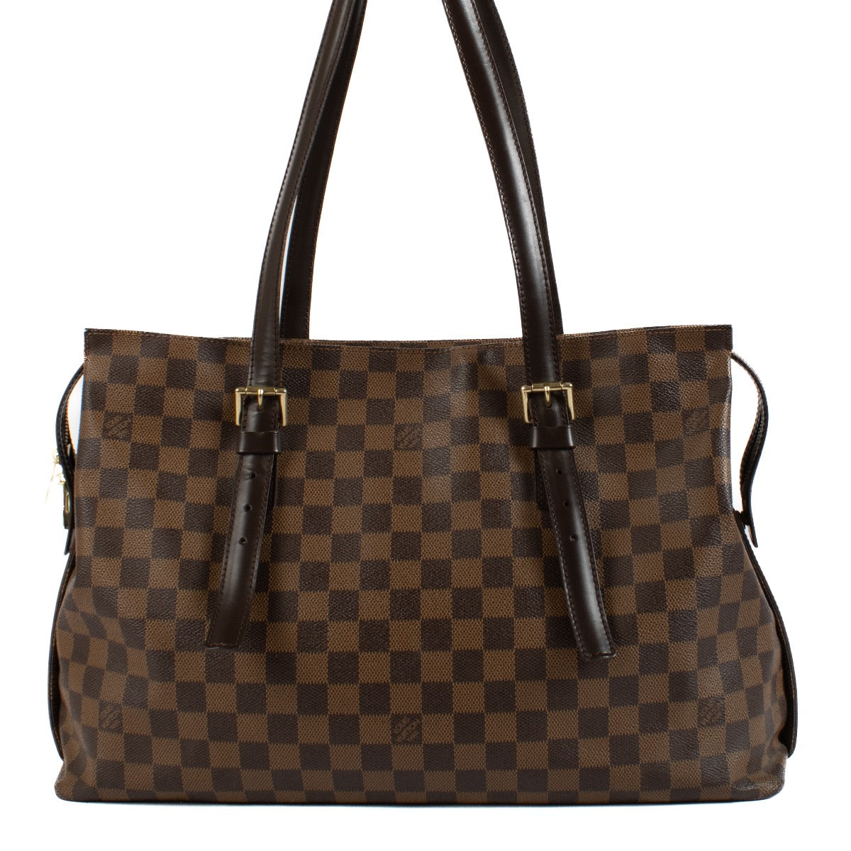 Shop 100% authentic Louis Vuitton Damier Ebene Chelsea Bag at Labellov.com.