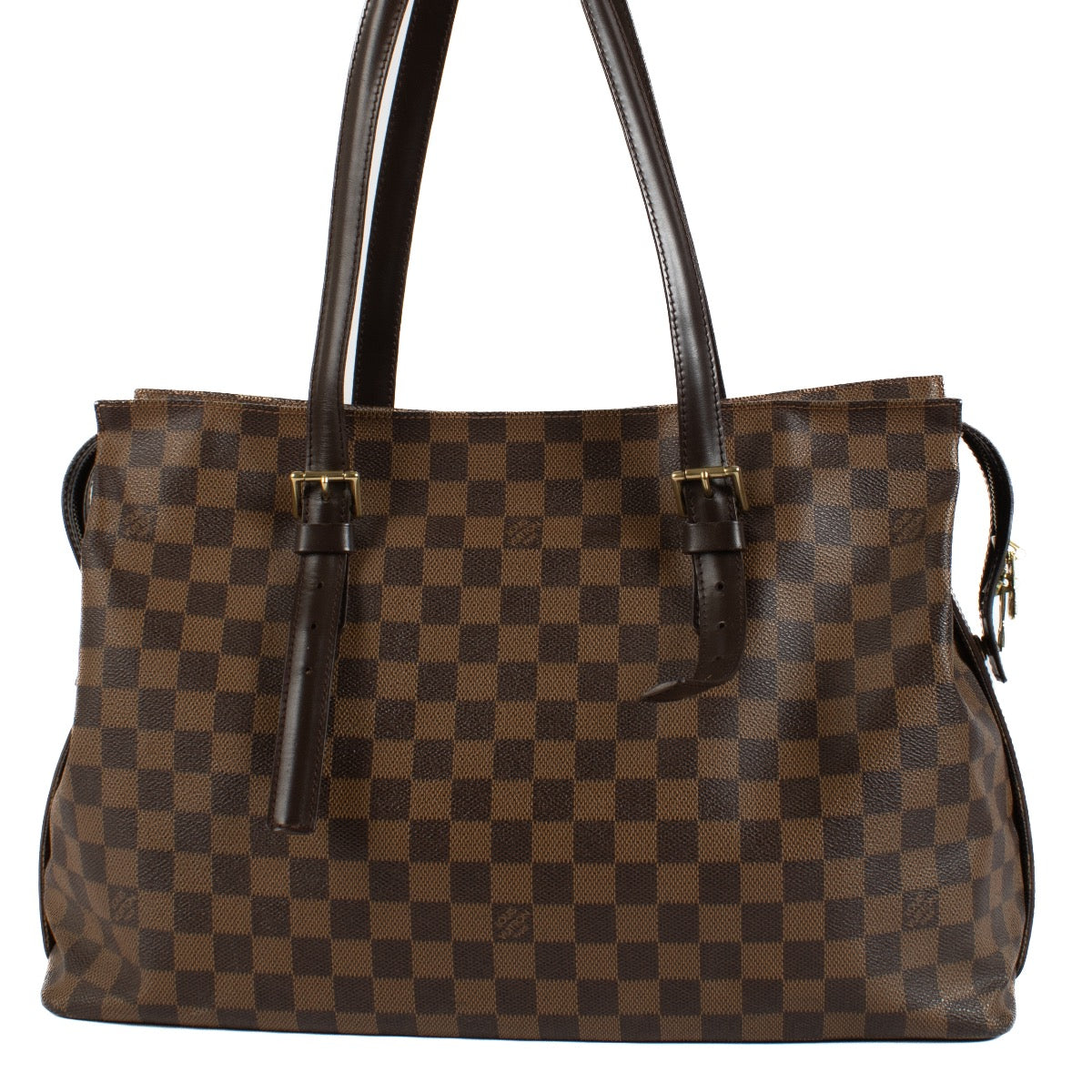 Shop 100% authentic Louis Vuitton Damier Ebene Chelsea Bag at Labellov.com.