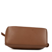 Authentic second hand brand new Loewe Tan Satin Calfskin Puzzle Bag at www.labellov.com