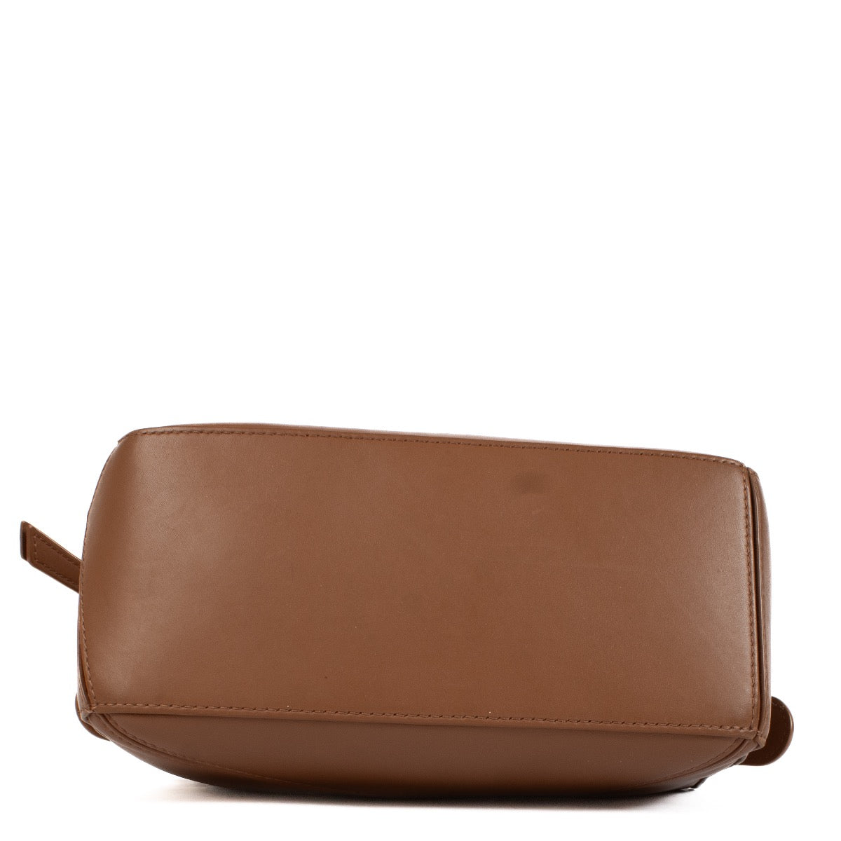 Authentic second hand brand new Loewe Tan Satin Calfskin Puzzle Bag at www.labellov.com