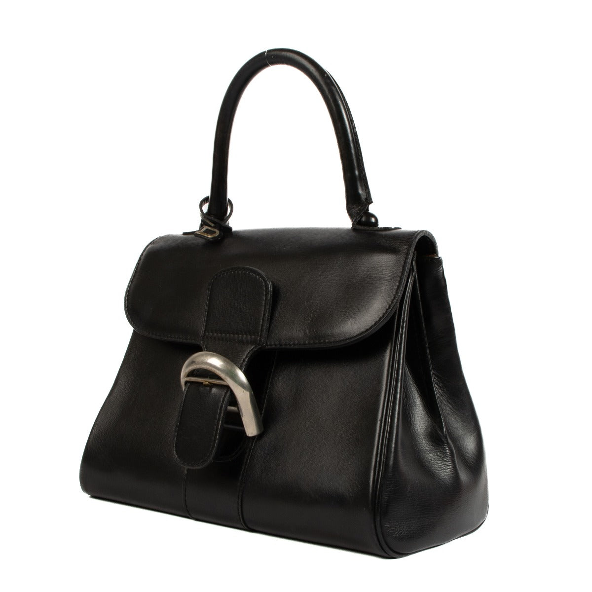 Shop 100% authentic Delvaux Vintage Black Box Calf Brillant PM at Labellov.com.