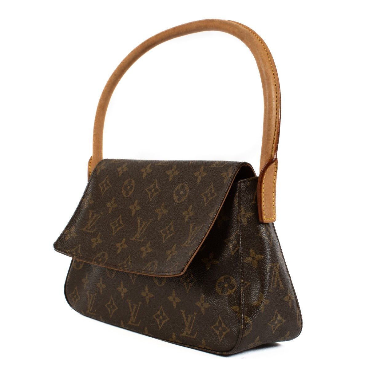 Shop 100% authentic Louis Vuitton Monogram Mini Looping Cloth Shoulder bag at Labellov.com.