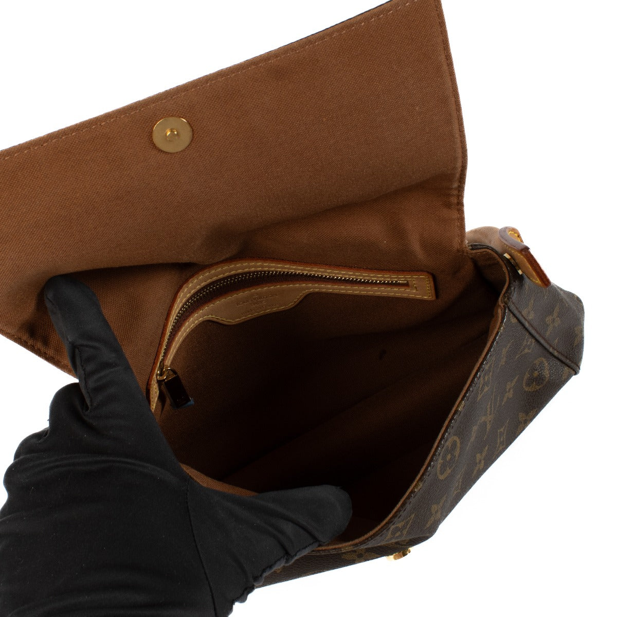 Shop 100% authentic Louis Vuitton Monogram Mini Looping Cloth Shoulder bag at Labellov.com.